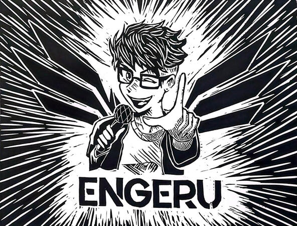 Engeru "Grabado en Linóleo"