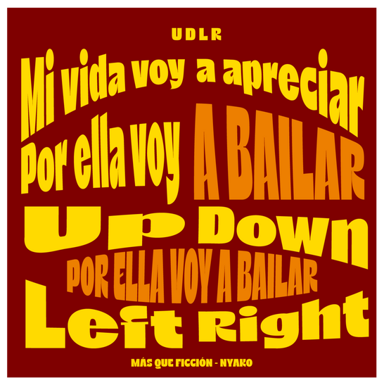 Más que ficción letra "UDLR by Nyako"